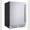 Avallon 24 Inch Wide 566 Cu Ft BuiltIn Compact Refrigerator with Left Hinge AFR242SSLH - alternate 1